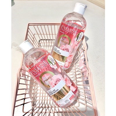 Nước Tẩy Trang Tinh Chất Hoa Hồng Facemed+ Eveline 400ml Toning Micellar Rose Water