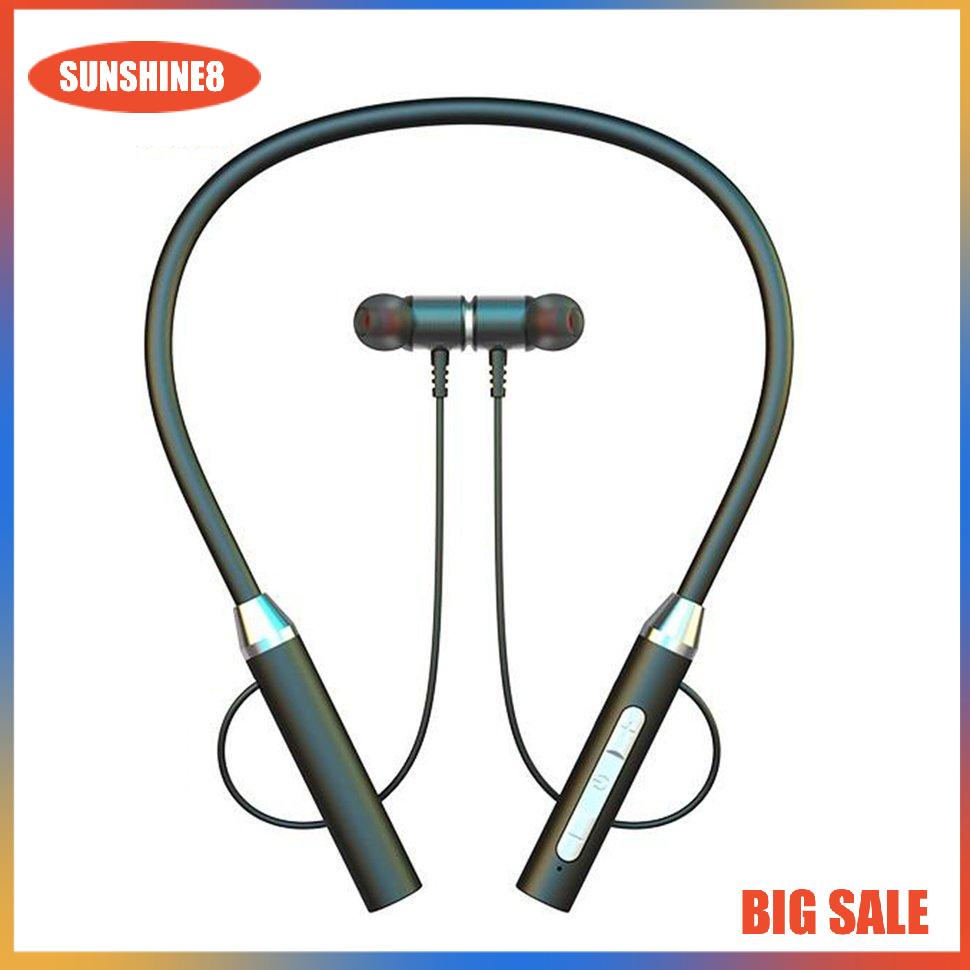 Tai nghe đeo cổ thể thao không dây YD08-2 5.0 có khe cắm thẻ nhớ