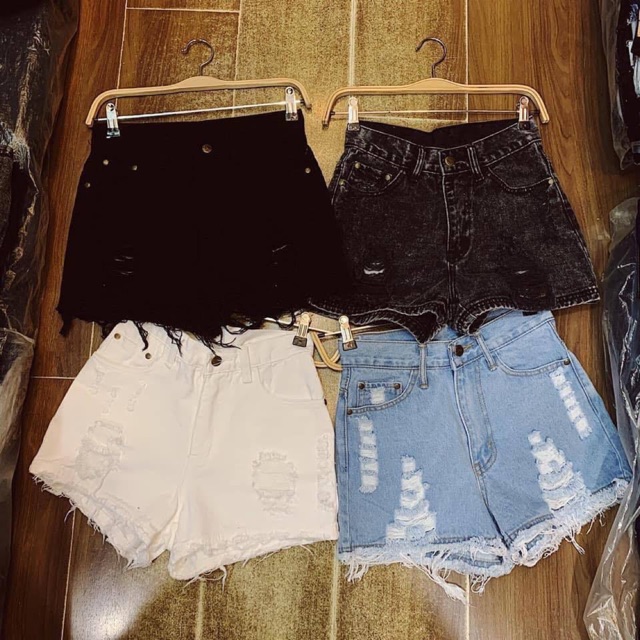 Sooc rách ít Thái Lan, shorts đùi bò rách