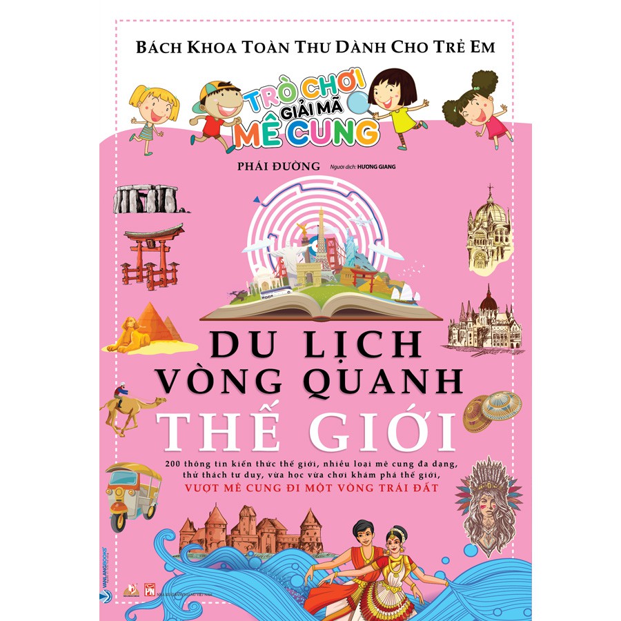 Sách Trò Chơi Giả Mã Mê Cung - 7 cuốn dành cho bé - VLG