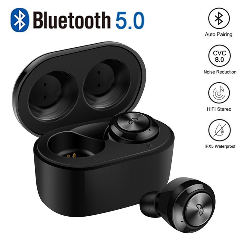 Tai nghe TWS A6 Bluetooth 5.0 âm thanh HiFi cao cấp