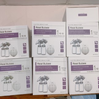 MÁY HÚT SỮA ĐIỆN ĐÔI REALBUBEE ( kèm sticker )