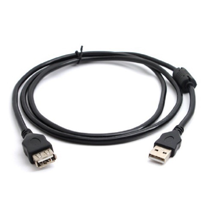 [GIÁ TỐT NHẤT] Dây nối dài USB 1.5m đen