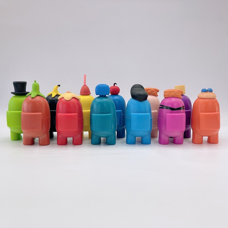 Set 12 Mô Hình Nhân Vật Hoạt Hình Trong Among Us
