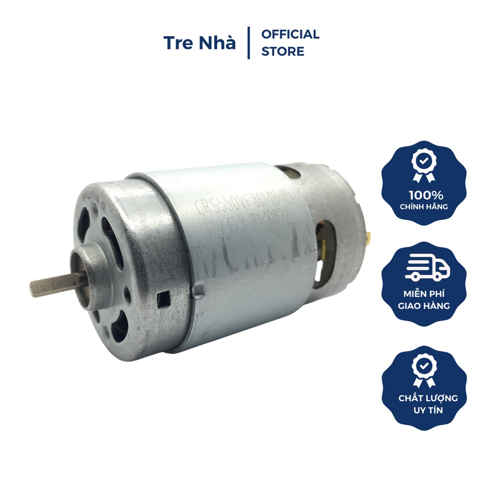 Động cơ 550VF-8024 tốc độ cao, từ tính mạnh và mô-men xoắn lớn