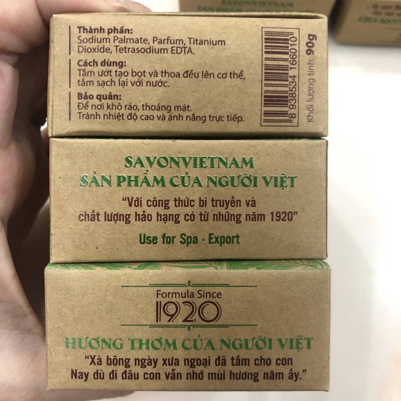 Xà Bông Cục Savon Việt Nam 90g