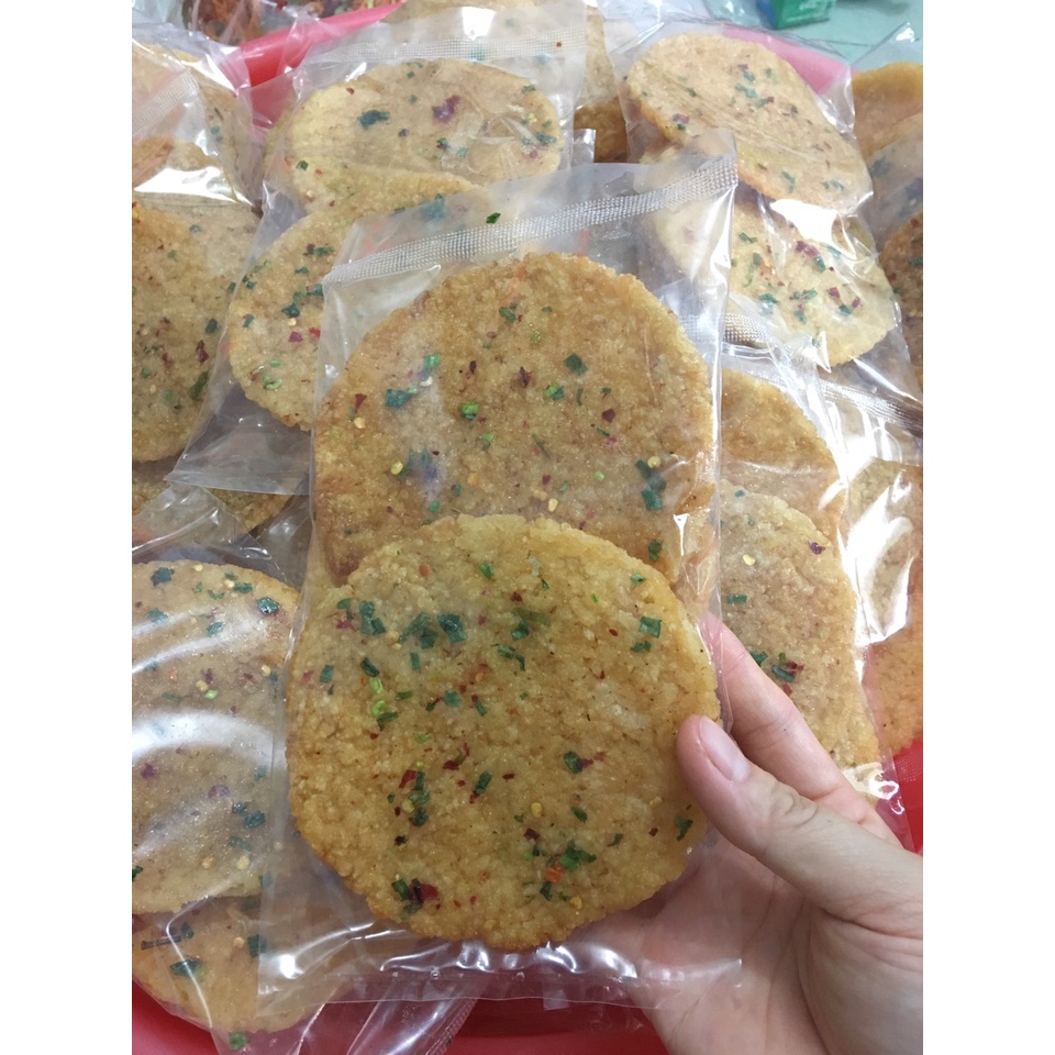 Combo 10 gói ( gói 3 bánh ) cơm cháy chiên mắm hành loại ngon, bao giòn, hàng mới mỗi ngày