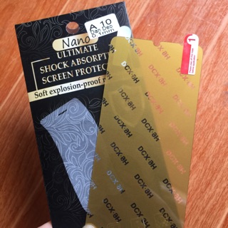 [Mã ELFLASH3 hoàn 10K xu đơn 20K] Dán dẻo Galaxy A10 siêu bền trong suốt