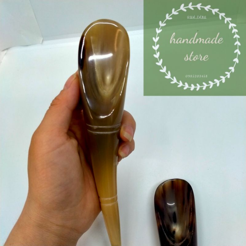 Dụng cụ điện chuẩn , cạo gió, ấn huyệt, masage bằng chóp sừng khía thân