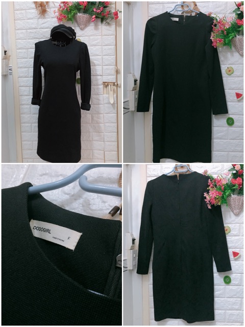 Đầm kiểu tay dài sang chảnh dưới 60 kg