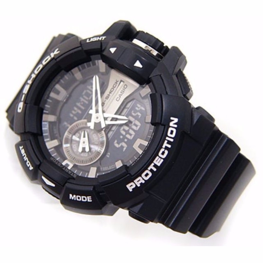 Đồng hồ thể thao nam nữ G-Shock GA-400GB-1A Full phụ kiện