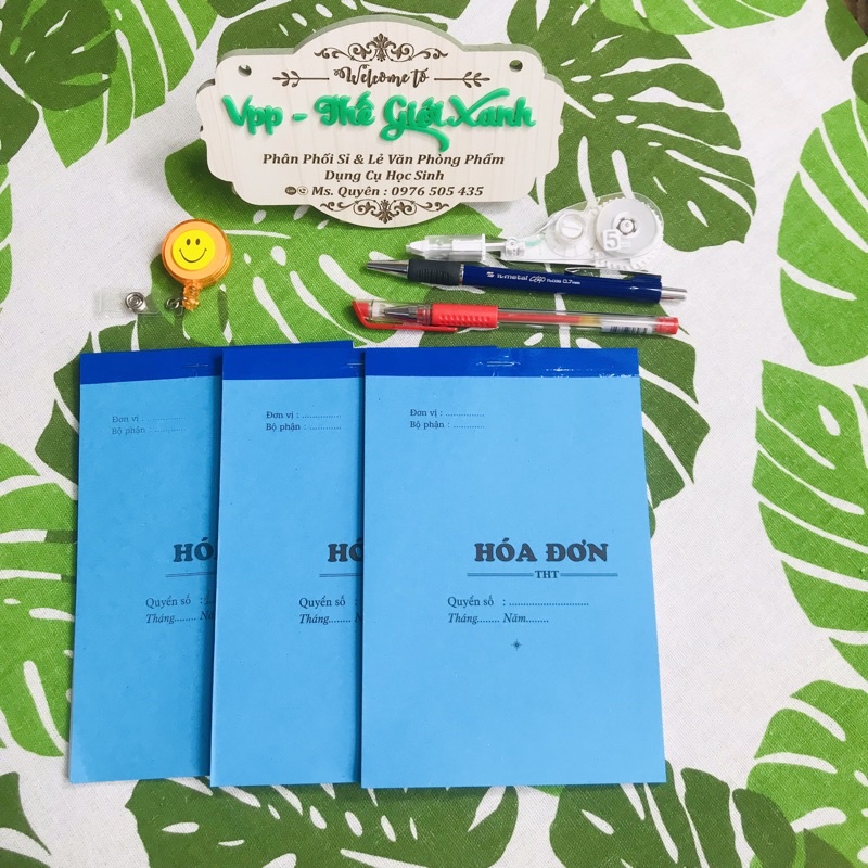 HOÁ ĐƠN  1 LIÊN FOR A5 50 TỜ 15x21