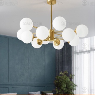 Đèn treo trần, đèn trần trang trí DCH 8743 số tay 12 tay