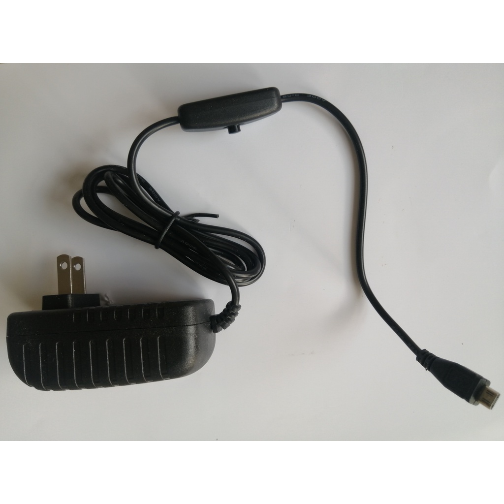 Nguồn Adapter Chính Hãng Cho Rasperry Pi 4B, 3B, Zero W, Zero 2 W 5V Cổng USB Type C, Micro USB