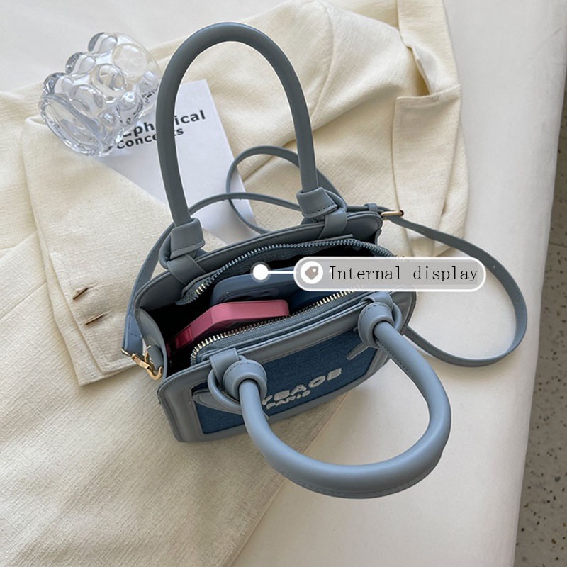 Túi Đeo Chéo Hình Vuông Nhỏ Cầm Tay Dễ Phối Đồ Thời Trang Cho Nữ