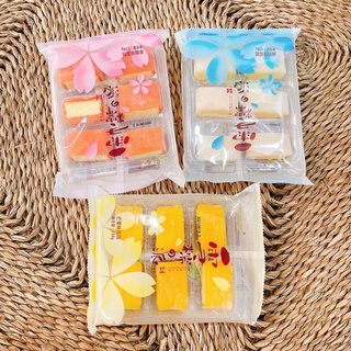 Bánh Mochi phu thê cỏ mochi bọc bánh bông lan 3 vị