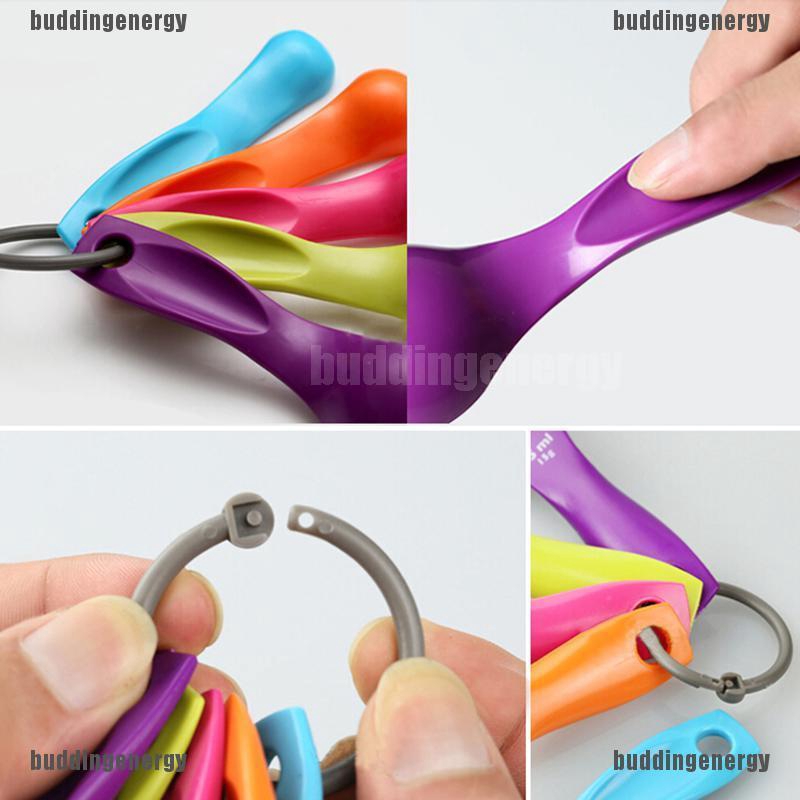 Set 5 Muỗng Đo Lường Bằng Nhựa Tiện Dụng