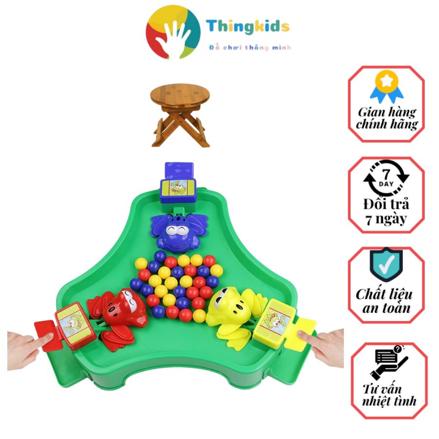 Đồ chơi Ếch ăn bi, Trò chơ gia đình - Thingkids