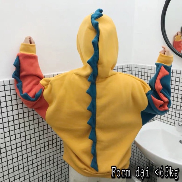 Áo hoodie khủng long from đại