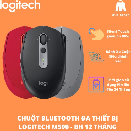 CHUỘT YÊN TĨNH ĐA THIẾT BỊ M590 - Mia Store