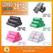 [ĐỒNG GIÁ MỌI MÀU] Túi Đóng Hàng Niêm Phong Tự Dính Đóng hàng chuyên nghiệp. Túi Nylon Tự Dính Chuyên Nghiệp