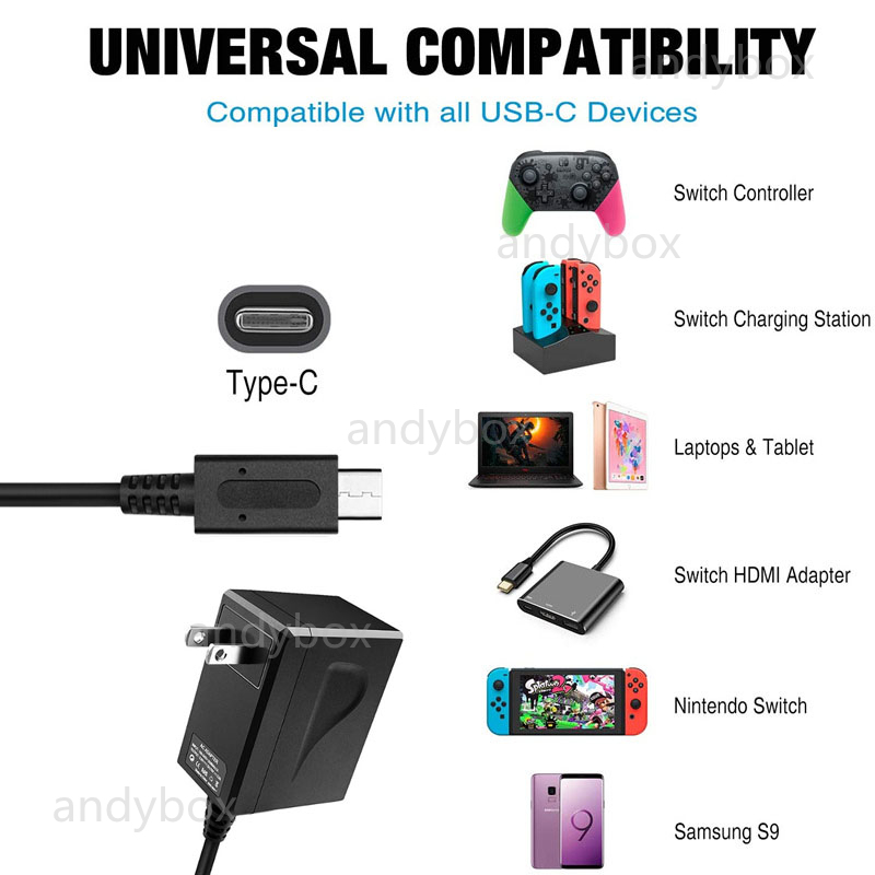 [Quick Charger] 15V 2.6A Snelle Opladen Ac Adapter Voor Nintendo Switch Quick Charger Nintend Schakelaar Lite Dock/ Controller Ondersteuning Tv modus Lader