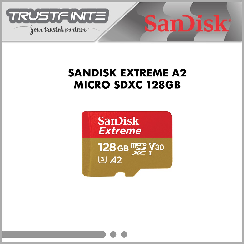 Thẻ Nhớ Microsd 128gb A2 160mb / S Hiệu Sandisk