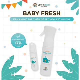 - Xịt khuẩn không cồn + khử mùi Joona Baby Fresh