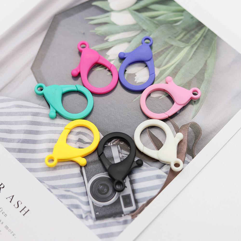 HARRIETT Set 20 Móc Khóa Nhựa Hình Tôm Hùm Nhiều Màu