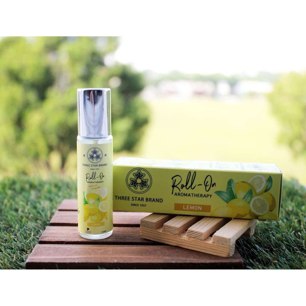 Dầu gió Three Star bi lăn Singapore 10ml: