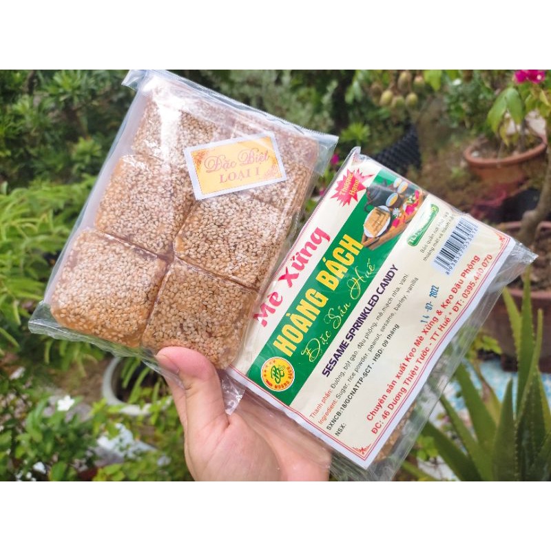 Kẹo mè xửng Hoàng Bách đặc sản Huế 300g