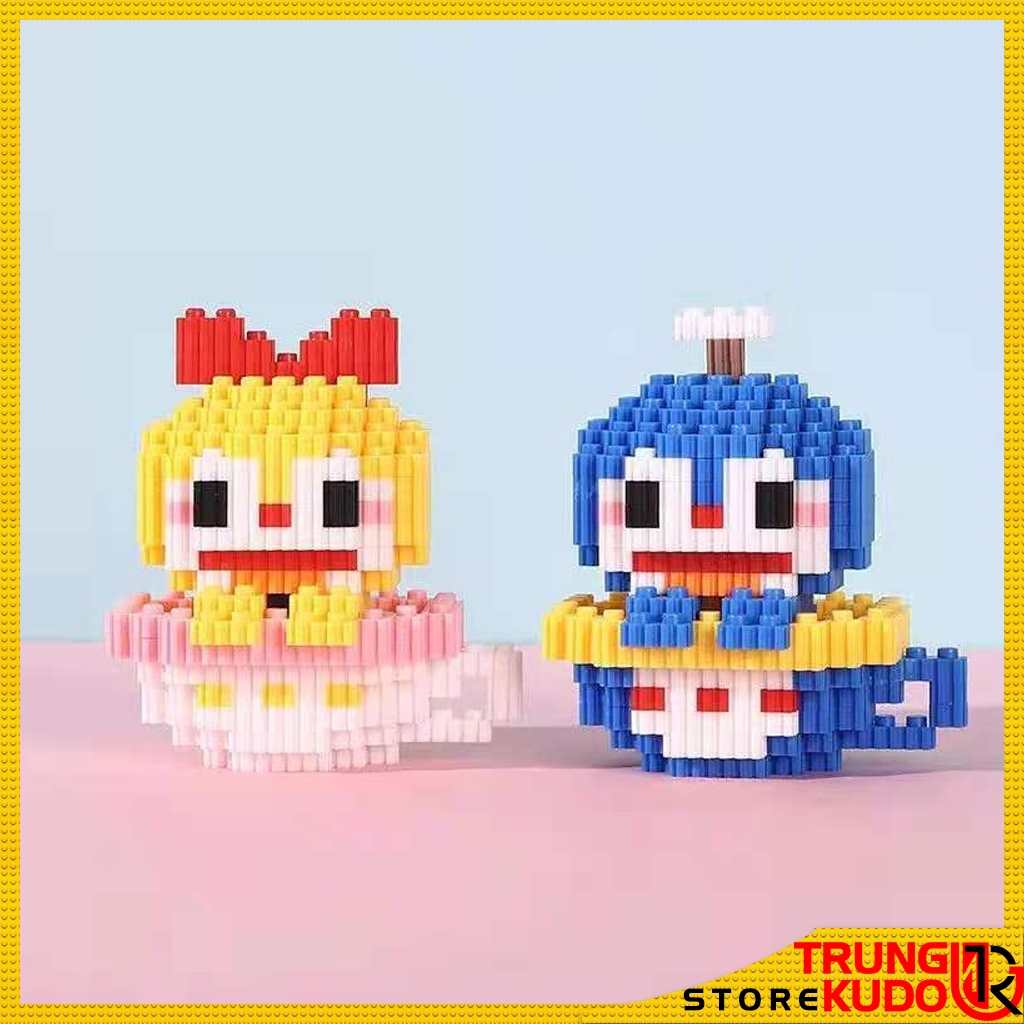 Mô hình hoạt hình ngồi cốc các nhân vật Doremon, Stella Lou, Cinamoroll, Stitch làm quà tặng bạn bè, đồ decor