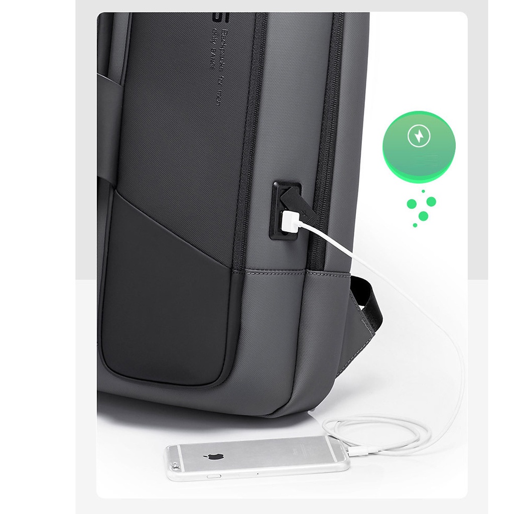 Balo Laptop công sở chống trộm dạng hộp phong cách mới – BLLT5527 Fortune Mouse