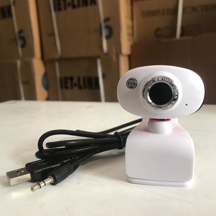 Webcam mobitech plus kèm mic dành cho học trực tuyến, chát online hình ảnh sắc nét