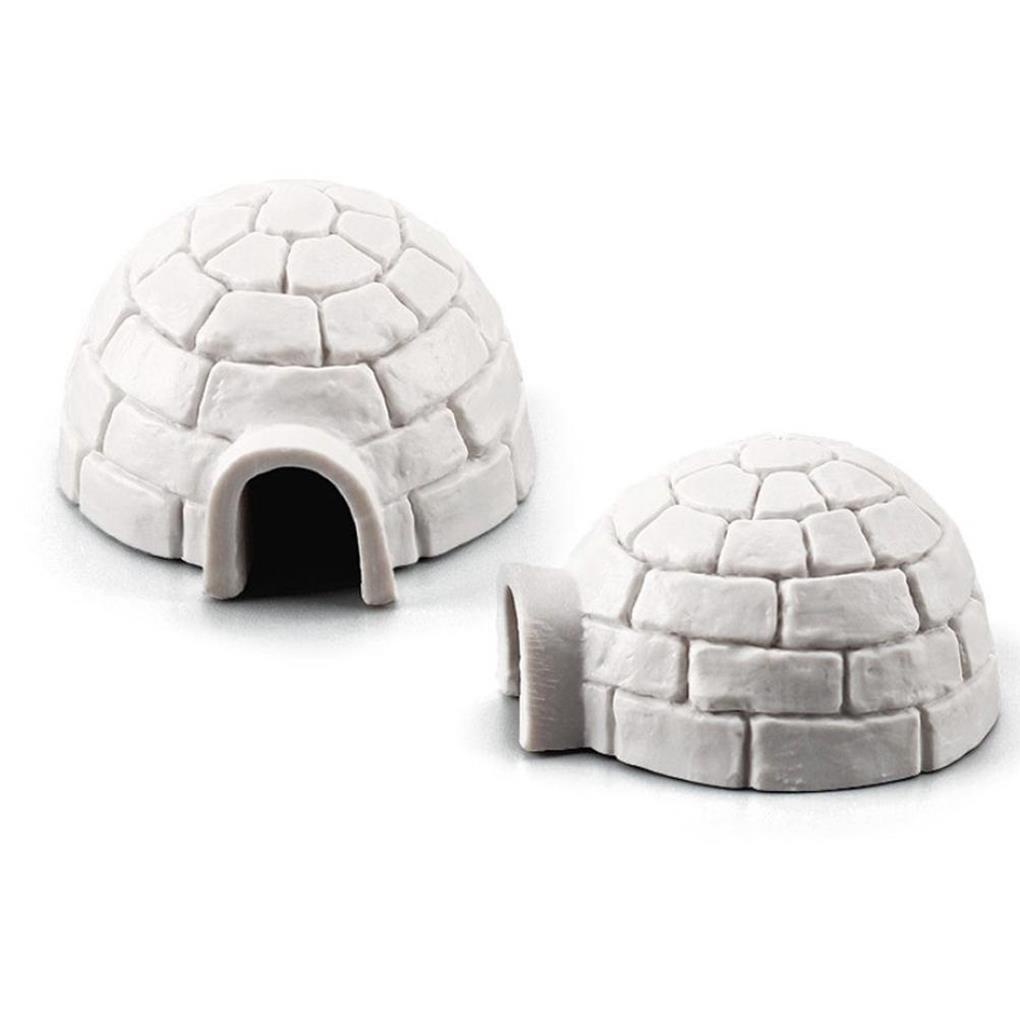 Bộ 10 Tượng Mô Hình Động Vật Đại Dương / Gấu Bắc Cực / Tuần Lộc / Sói Dùng Trang Trí Năm Mới