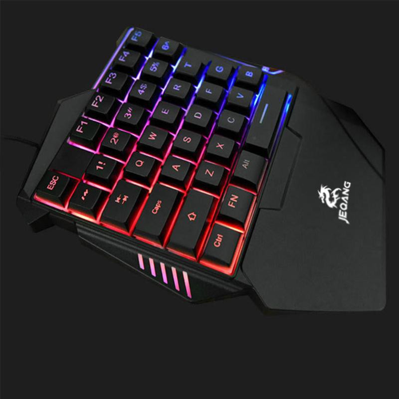 One Bàn Phím Cơ Chơi Game Mini Có Đèn Nền Rgb Cho Pc Ps4 Xbox Gamer Meteorshower