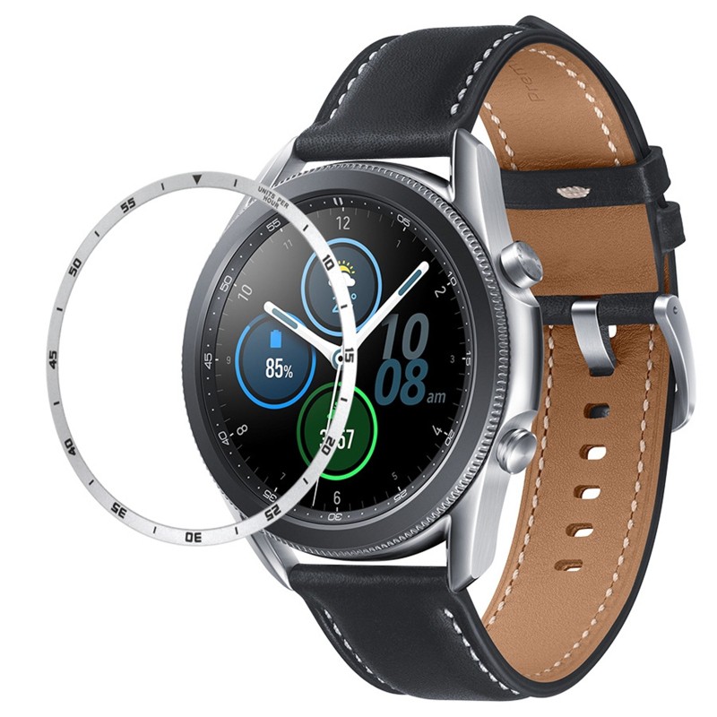 Vòng Kim Loại Bảo Vệ Mặt Đồng Hồ Thông Minh Samsung Galaxy Watch 3 45mm 41mm