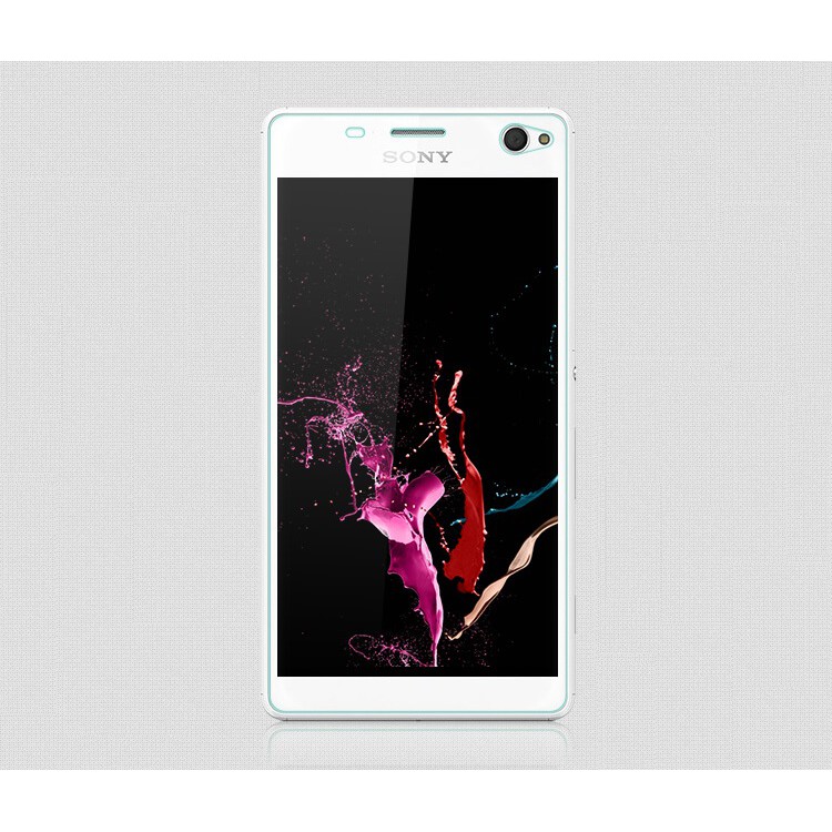 Tấm dán kính cường lực Sony C4 hiệu Glass Pro - Không full màn hình