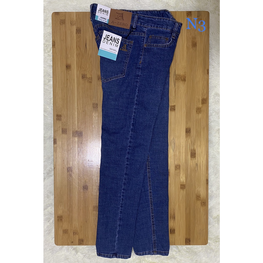 Quần jeans Nam cao Cấp DEMIN  Vải dày và co giãn nhiều. đặt biệt không ra màu và phai màu