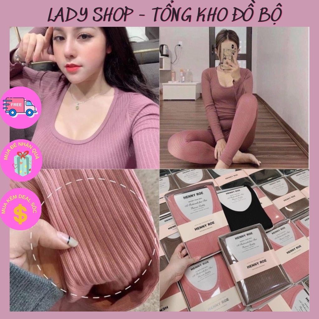 [Siêu Hot] [GIÁ SỈ] BỘ ĐỒ MẶC NHÀ, BỘ GIỮ NHIỆT LEN TĂM HENRY ROE HÀNG CHUẨN | BigBuy360 - bigbuy360.vn