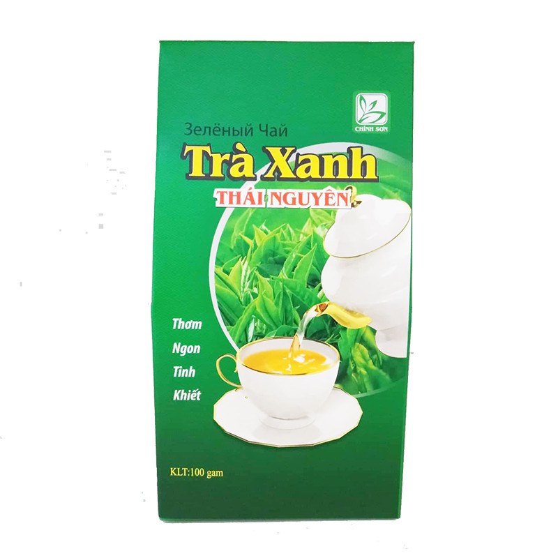 [Mã CHIN20 Giảm 20%] Trà Xanh Thái Nguyên Chính Sơn 100g - Nguyên liệu pha chế đồ uống. Hàng chính hãng, 100% tự nhiên