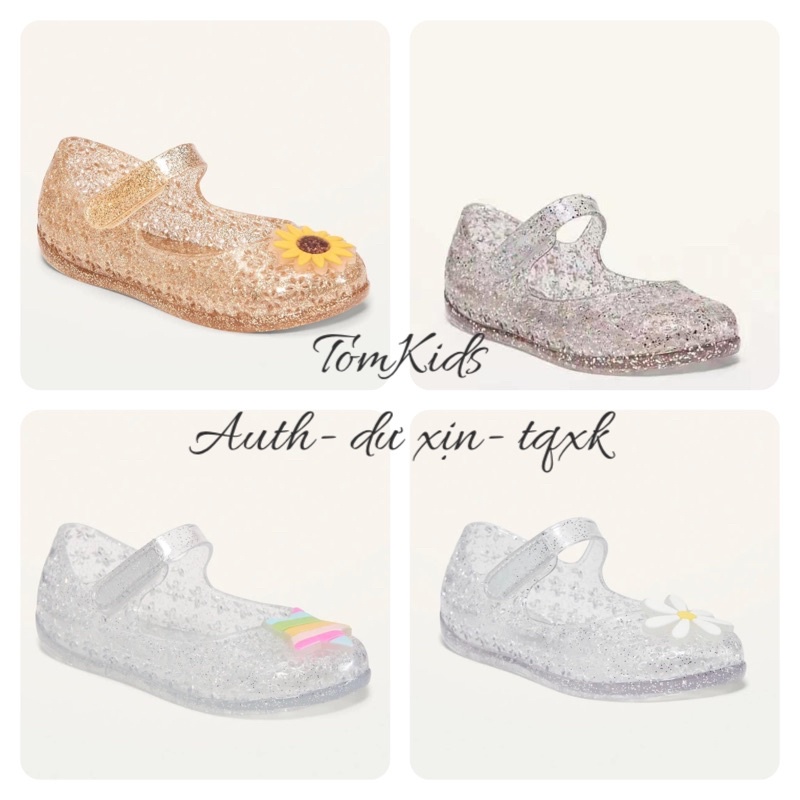giày nhựa thơm bé gái Oldnavy sz 5-11