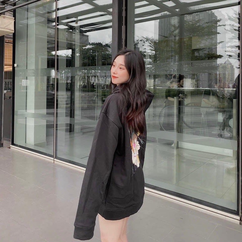 [sẵn] Áo Hoodie Form Rộng BINKWORK - pqk boutique