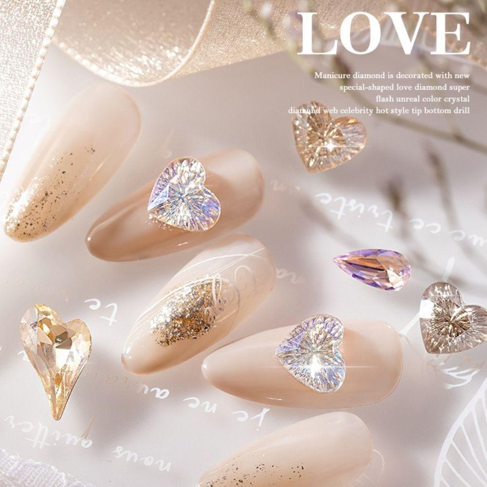 Phụ Kiện Trang Trí Móng Tay 3D Hình Giọt Nước Thời Trang Cho Nữ