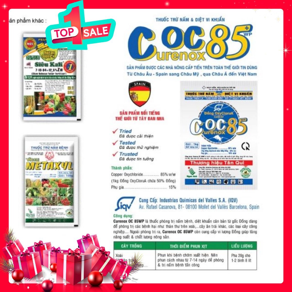 Thuốc diệt vi khuẩn Coc85