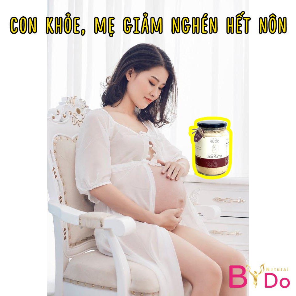 Ngũ cốc mẹ bầu cao cấp siêu dinh dưỡng 💓𝐅𝐑𝐄𝐄 𝐒𝐇𝐈𝐏💓Bido Mama 600 gram, con tăng cân đều đặn, 25 loại hạt dinh dưỡng | BigBuy360 - bigbuy360.vn