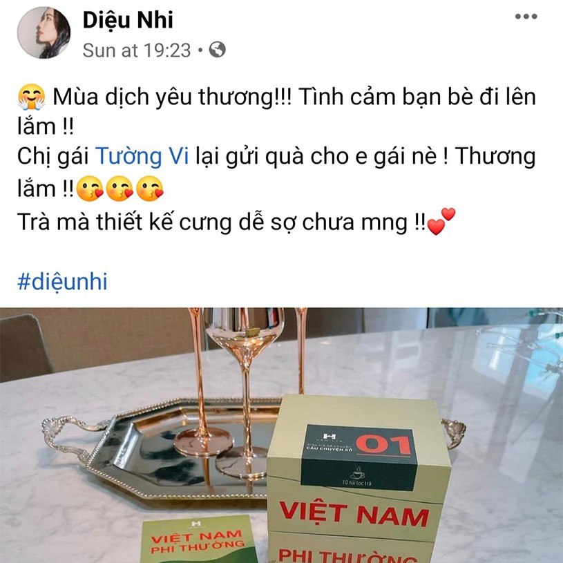 Hộp Trà Kể Chuyện Việt Nam Phi Thường Hemilys Tea  30g