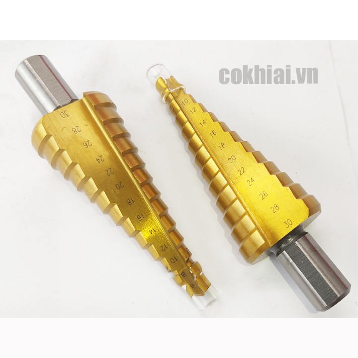 Mũi khoan bước HSS 6-30mm chính hãng siêu bền giá rẻ