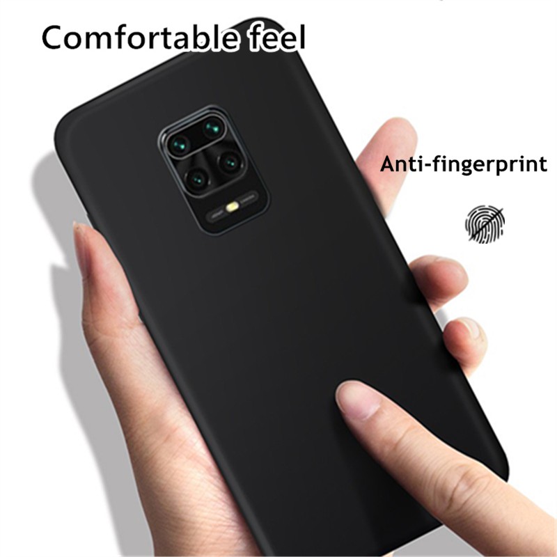 Koosuk Ốp điện thoại silicon mềm mại siêu mỏng dành cho Xiaomi Redmi Note 9 Pro Max 9S 9T 10X 4G