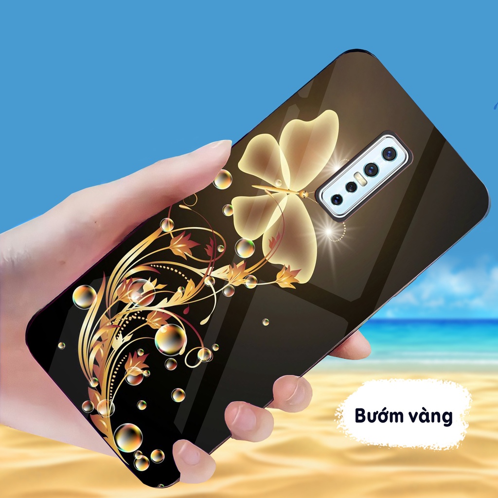 Ốp Lưng VIVO V17 Pro Mặt kính cường lực sáng bóng, cao cấp